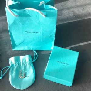 Tiffany & Co. Retired Horseshoe Charm.